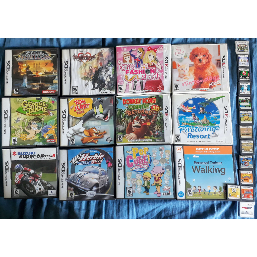 Jogos de Nintendo DS e 3DS Originais Completos