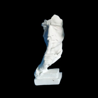 Escultura Peão Xadrez 19x8,5cm