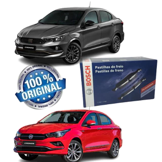 Pastilha de Freio Dianteira Bosch Fiat Cronos 1.3 2018 2019 2020 2021