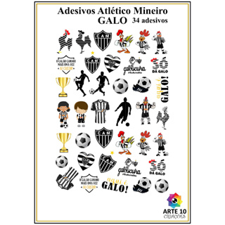 Atlético Mineiro adesivos de Times brasileiros offers para vidro traseiro de caminhonete.