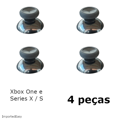 2 Pares de Botões Analógicos Para Xbox One e Series X / S