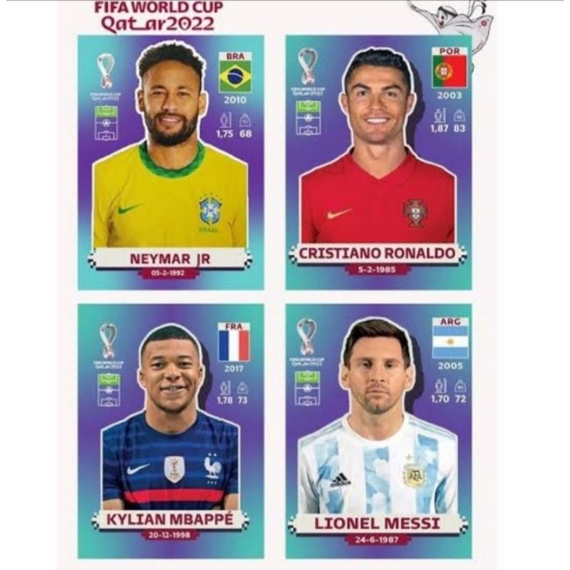 Figurinha Avulsa Copa Do Mundo 2022 - Kylian Mbappé