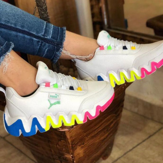 Tênis plataforma Feminino Puma Hits Collor