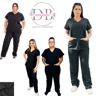 Conjunto Pijama Cirurgico Scrub Uniforme Hospitalar Masculino e Feminino 10