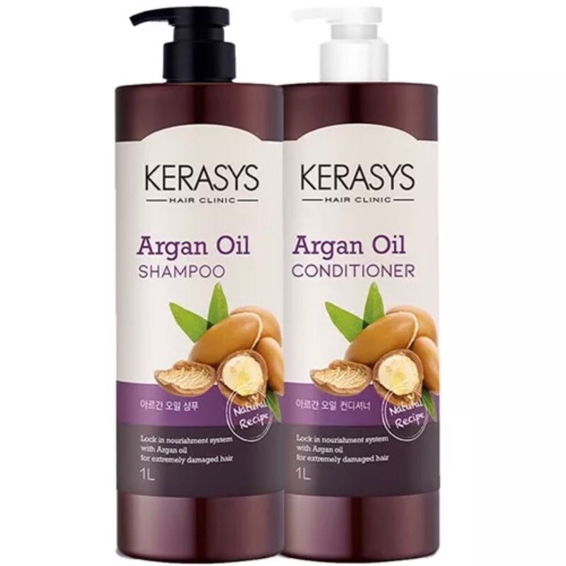 Kit Kerasys Argan Oil Duo 2x 1000ml