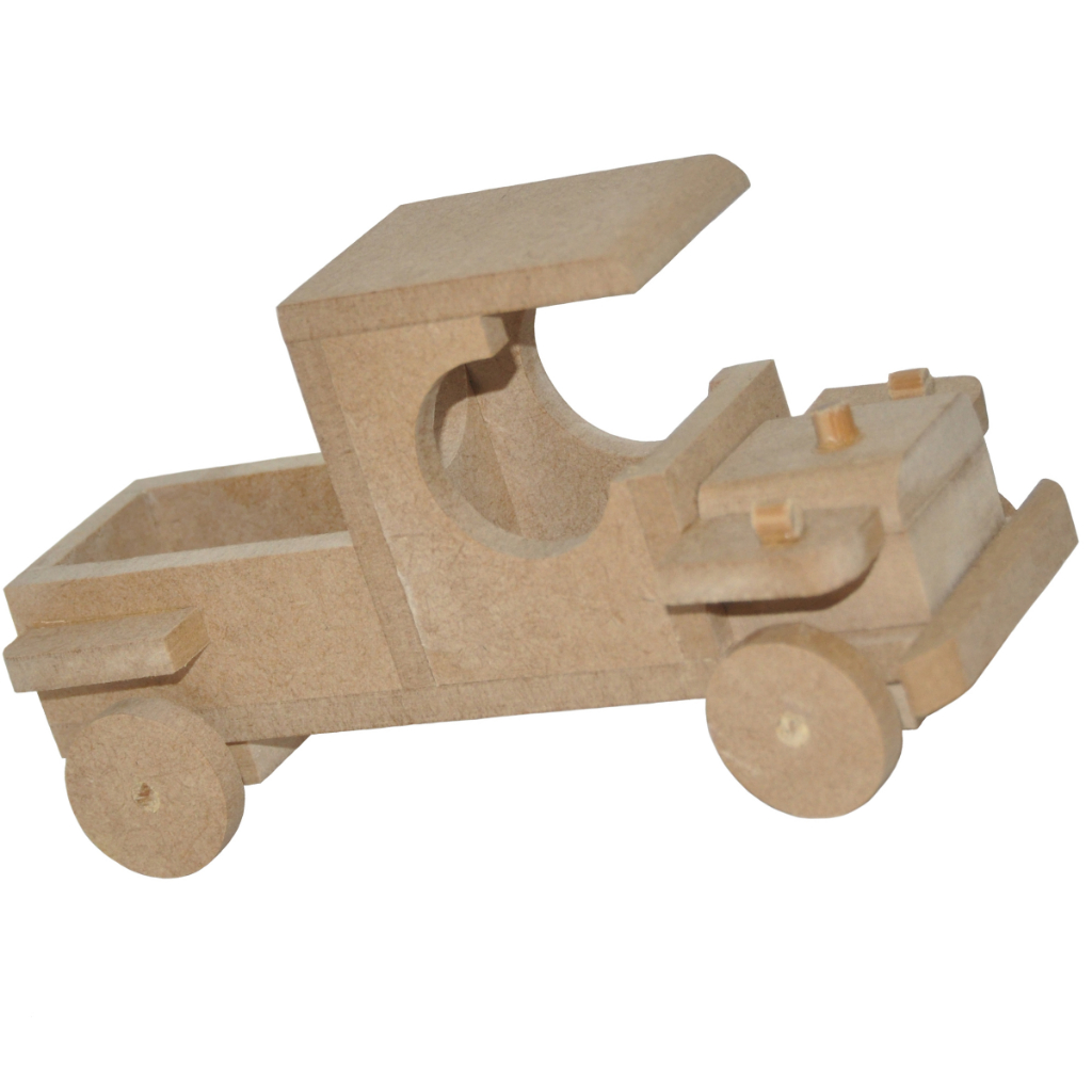 Brinquedo gateball infantil de madeira, carrinho de desenho