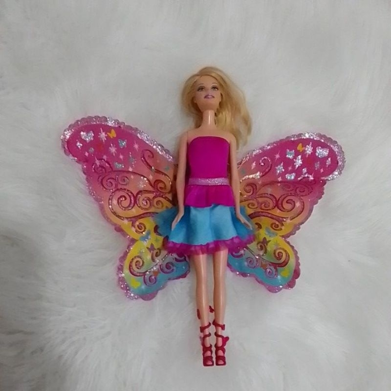 Butterfly barbie hot sale doll