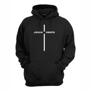Moletom Masculino Blusa de Frio Evangélico Jesus Cristo Cruz Unissex
