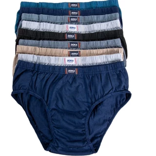 10 ou 6 cuecas slip tradicional masculina algodão forrada barata Adulto "super promoção"