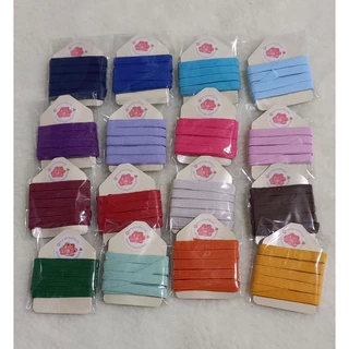 Só hoje Kit com 20 ou 40 metros de Elástico Coloridos - Chato 7mm - Colombe - São José