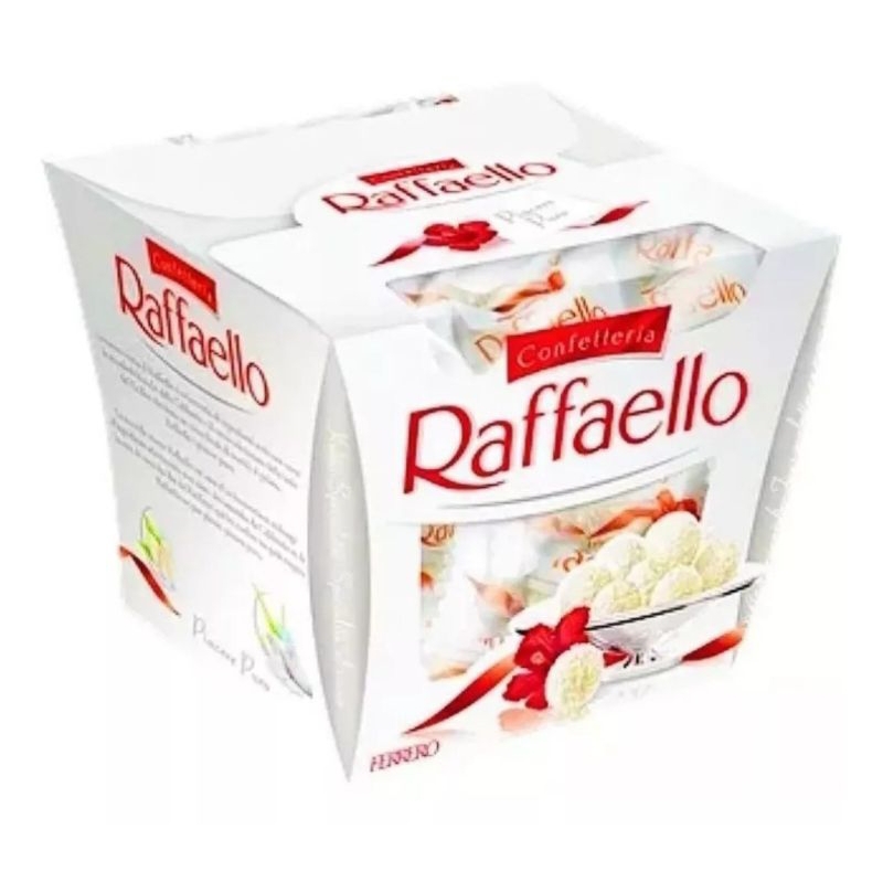 Bombom Raffaello + Ferrero Rocher com 48 unidades cada