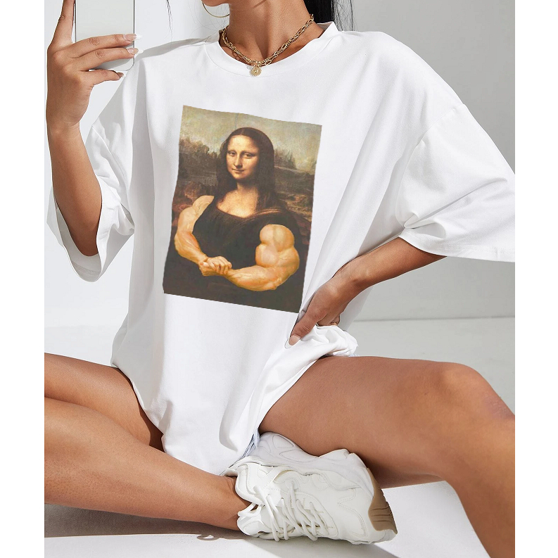 Camiseta Monalisa Maromba Unissex Musculosa (Treino Fofo)