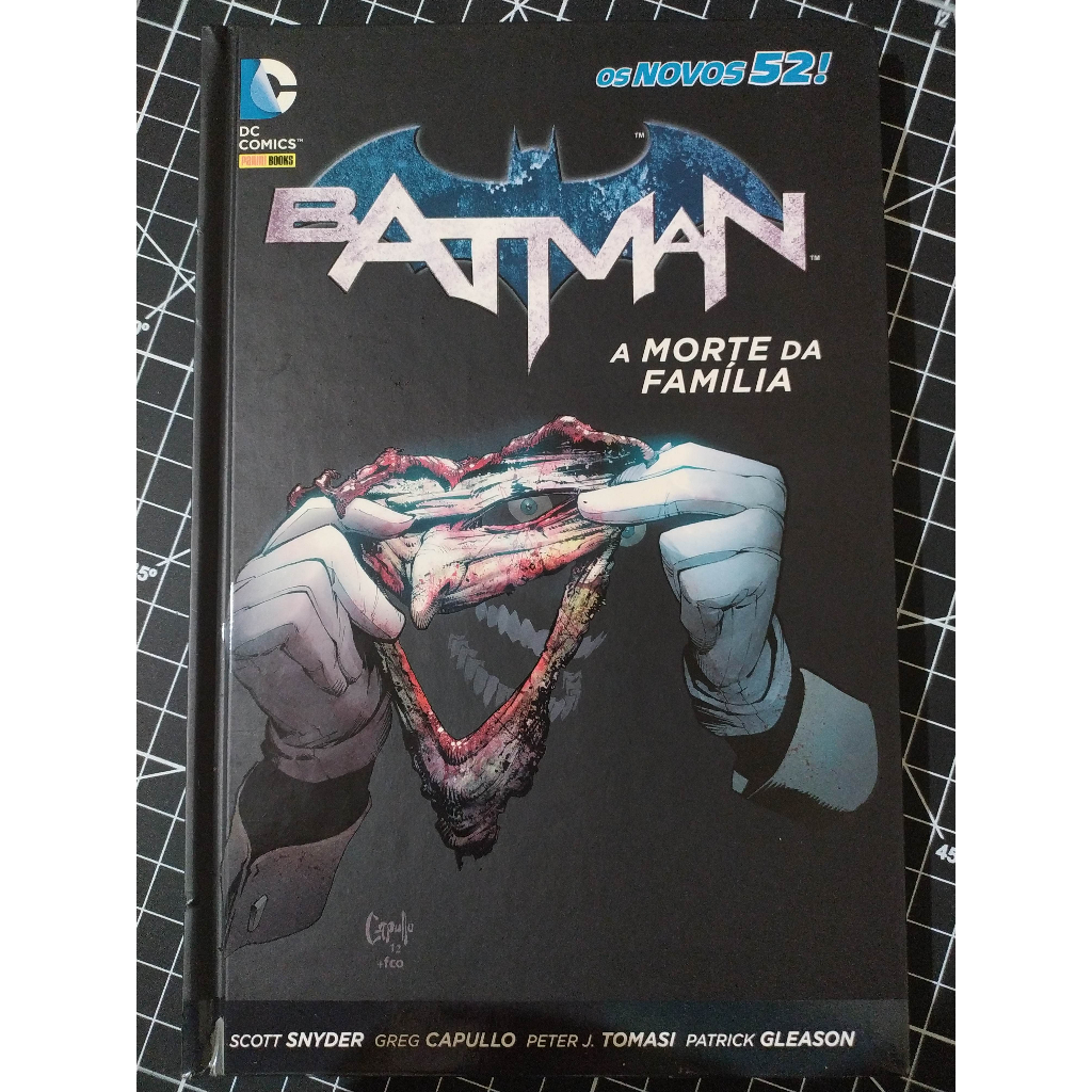 HQ Batman: A Morte da Família Capa Dura