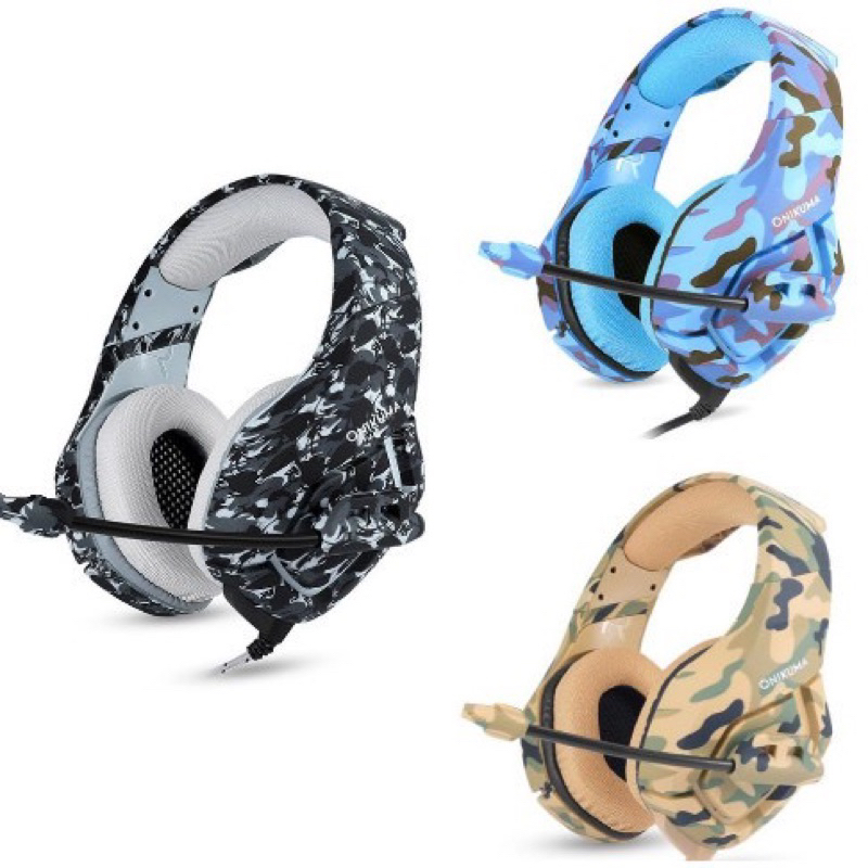 Fone de Ouvido Headset Gamer Onikuma K1-B Camuflado