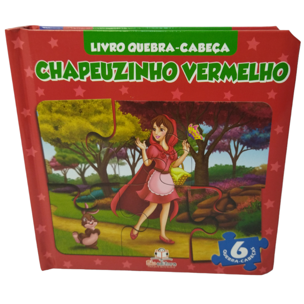 Livro quebra-cabeça Chapeuzinho Vermelho - Blu Editora no bebefacil noa de  roupas enxoval acessorios e brinquedos para bebes - bebefacilMobile