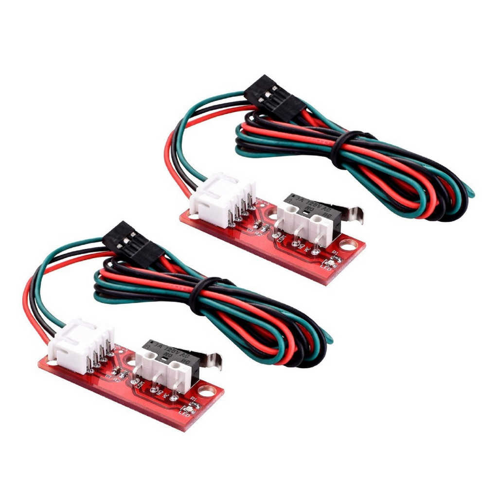 KIT Com 2 Chave Fim De Curso Endstop Ramps 1.4 Com Chicote de 70cm e