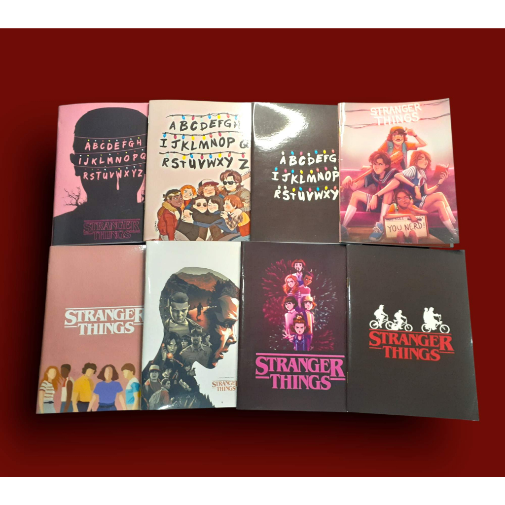 Caderno de anotações (notebook) A5 geek Stranger things | Shopee Brasil