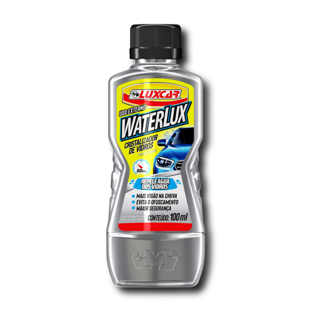 Cristalizador de Vidros Waterlux 100ml Luxcar