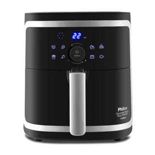 Fritadeira Air Fryer Philco 5,5 litros PFR16P Gourmet Black Plus