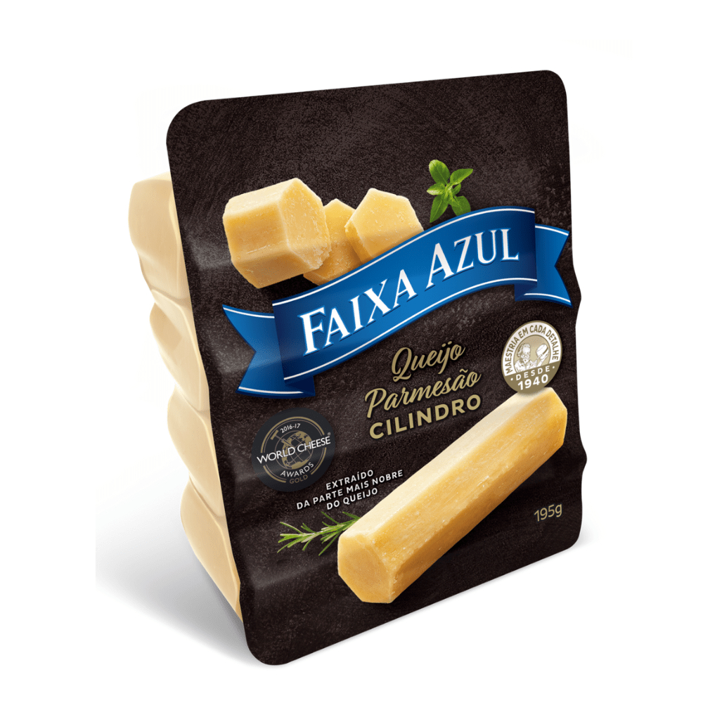 Queijo Parmesão Faixa Azul Cilindro 195g | Shopee Brasil