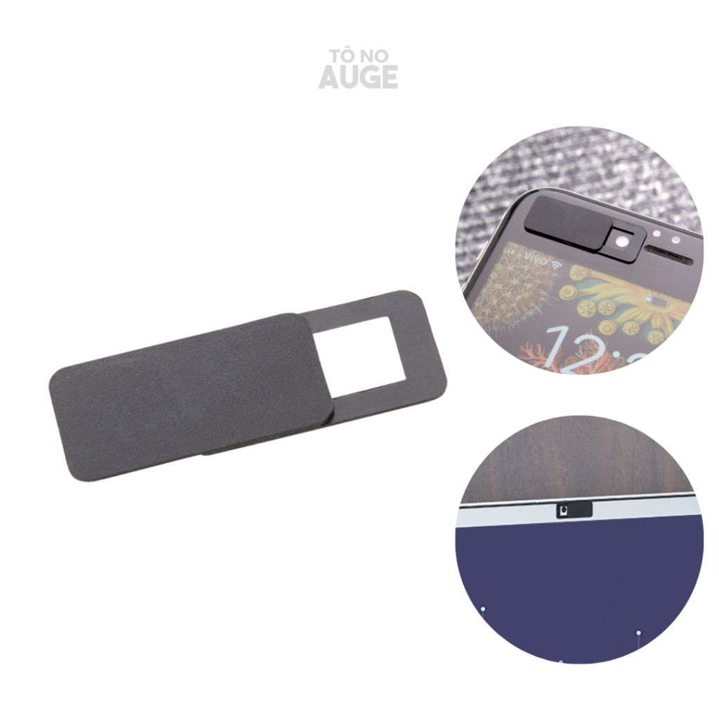 Protetor Webcam Tampa Câmera Notebook e Celulares Anti-espião