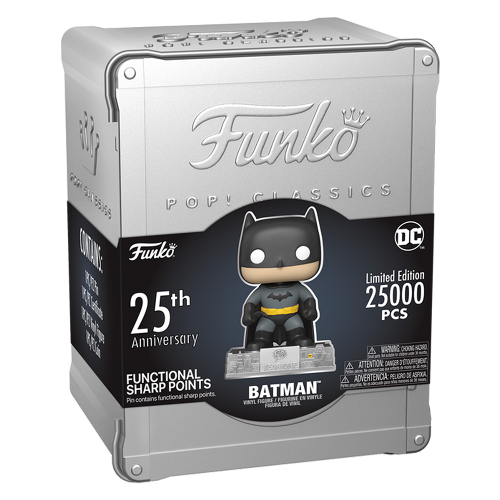 FUNKO POP CLASSICS DC BATMAN 25TH ANNIVERSARY - BATMAN 01C NOVO ORIGINAL