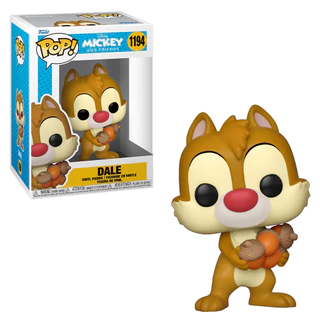 FUNKO POP DISNEY MICKEY AND FRIENDS - DALE 1194 NOVO ORIGINAL em Oferta na Shopee