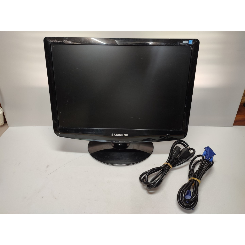 Monitor Samsung Syncmaster 732nw Wide 17 Bivolt Perfeito | Shopee Brasil