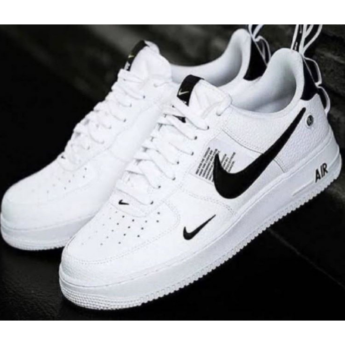 Tenis force 1 cano baixo branco AF1 tradicional masculino feminino promoção barato envio imediato