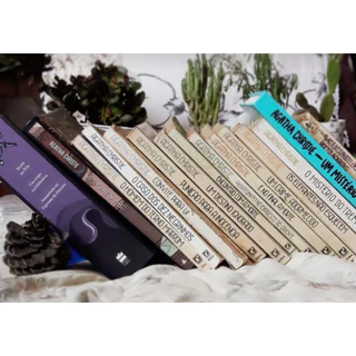 Agatha christie coletanea livros de capa comum usados