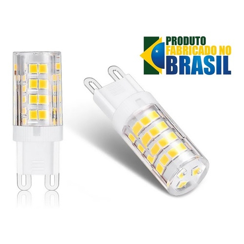 01 Lâmpada Led Halopin G9 7w Branco Frio ou Quente