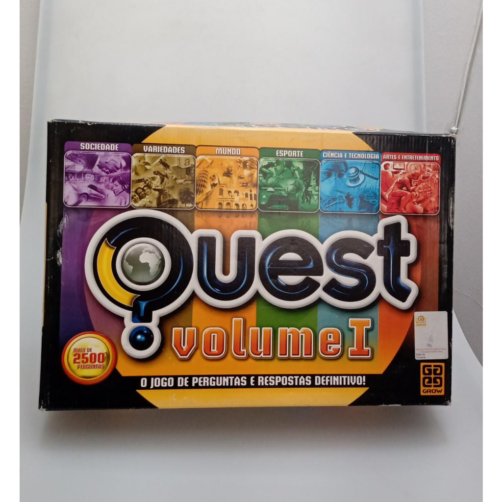 Jogo De Tabuleiro Quest Volume 1 | Shopee Brasil