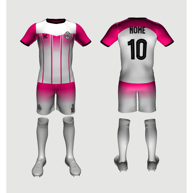Uniforme Kit Completo Camiseta e Calção e Meião Jogador Goleiro Futebol ...