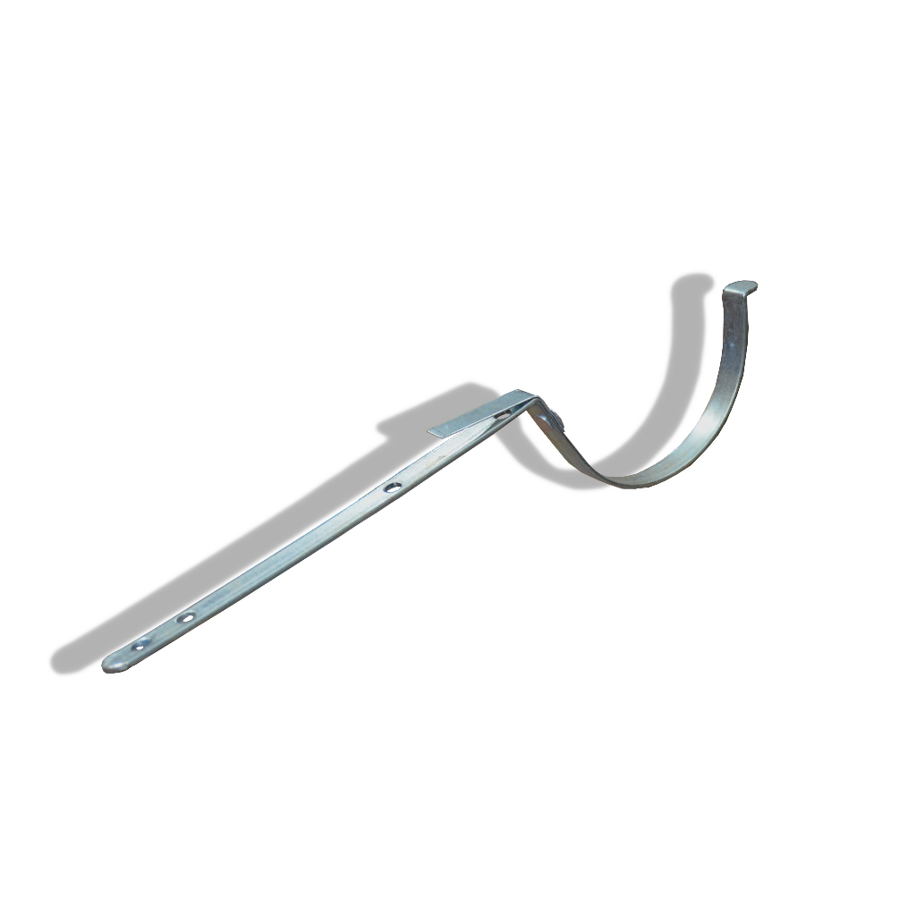 4 pcs Suporte para Calha Tigre Fixa de 125mm - Com Parafusos para Instalação
