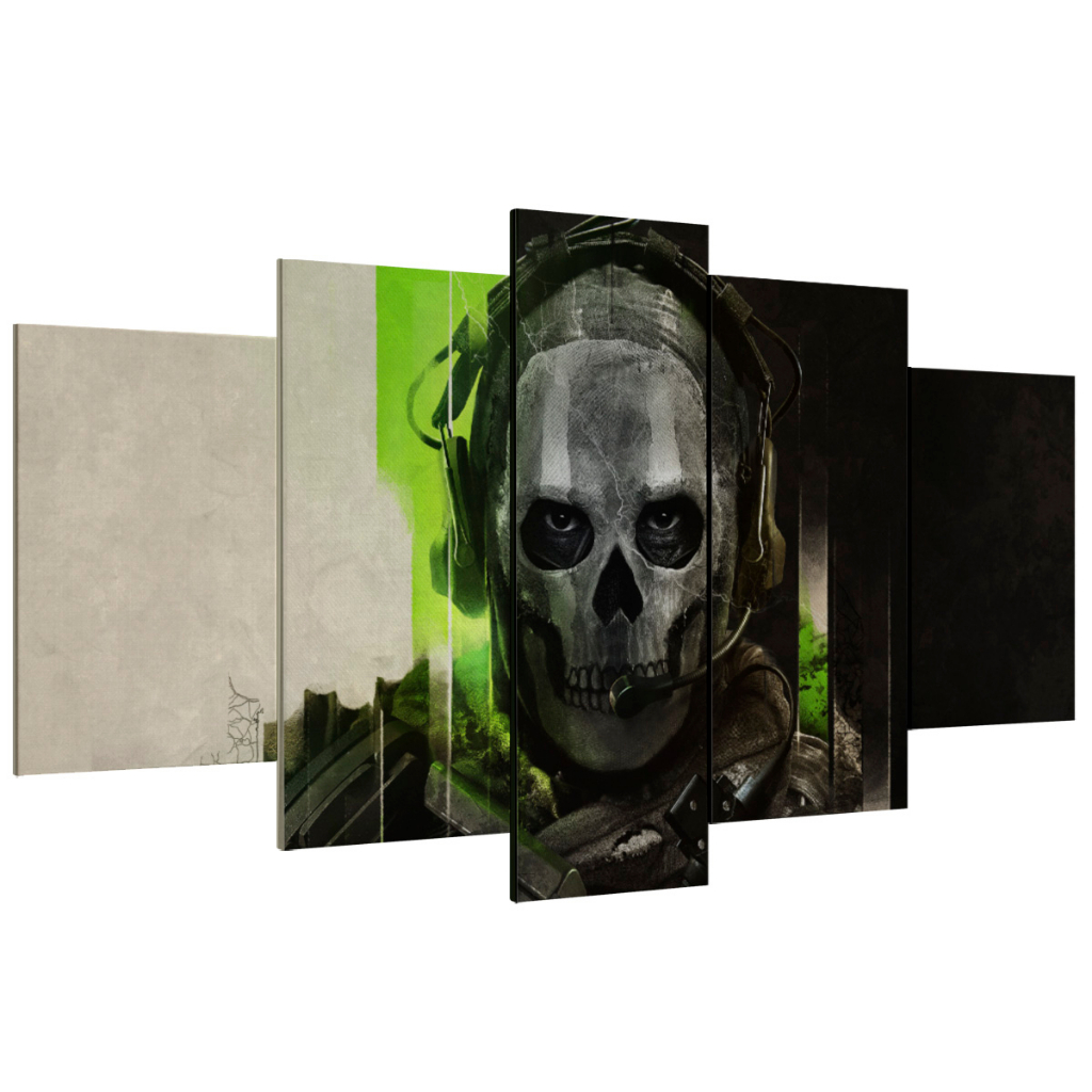 Quadro Decorativs Mosaico Call Of Duty Warzone Gamer Jogo Games