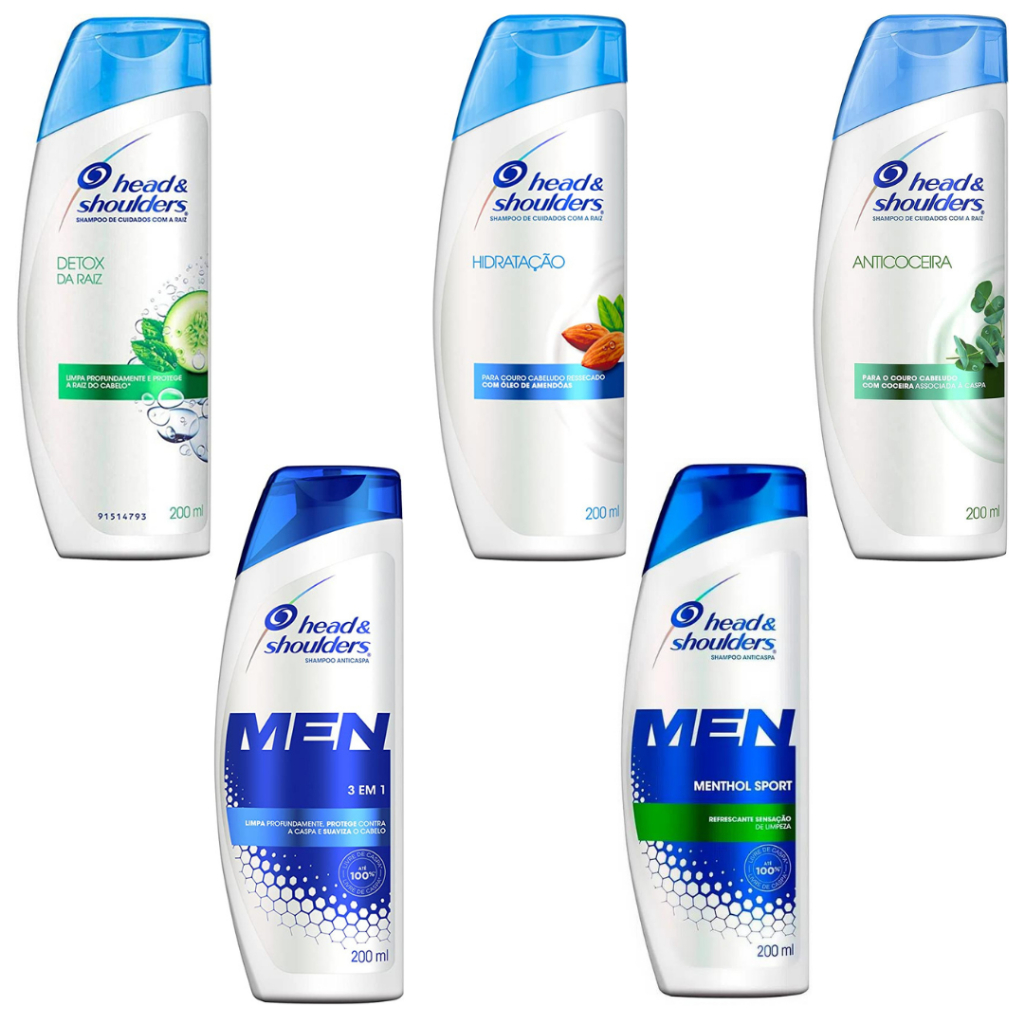 Shampoo Anticaspa Head & Shoulders 200ml Variações