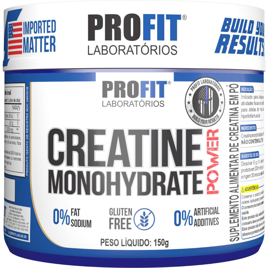 Creatina Power - Pote 150g - Profit Laboratórios