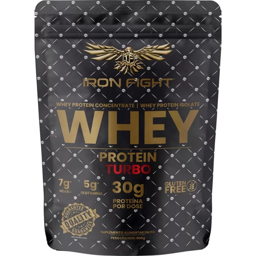 Whey Turbo – Refil 900g – Iron Fight