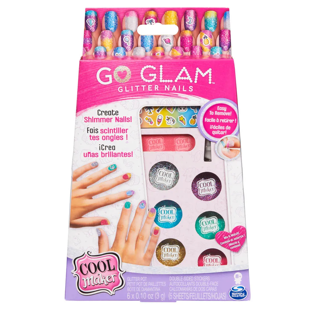 Go Glam Nail Fashion Pack Refil Para Pintura De Unhas Sunny 02132