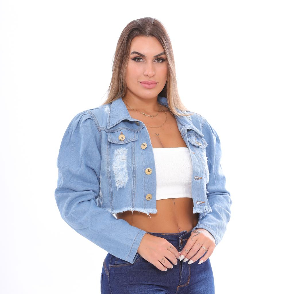 Plus Size Jaqueta Jeans Feminina Casaco Com Pelinho No Capuz