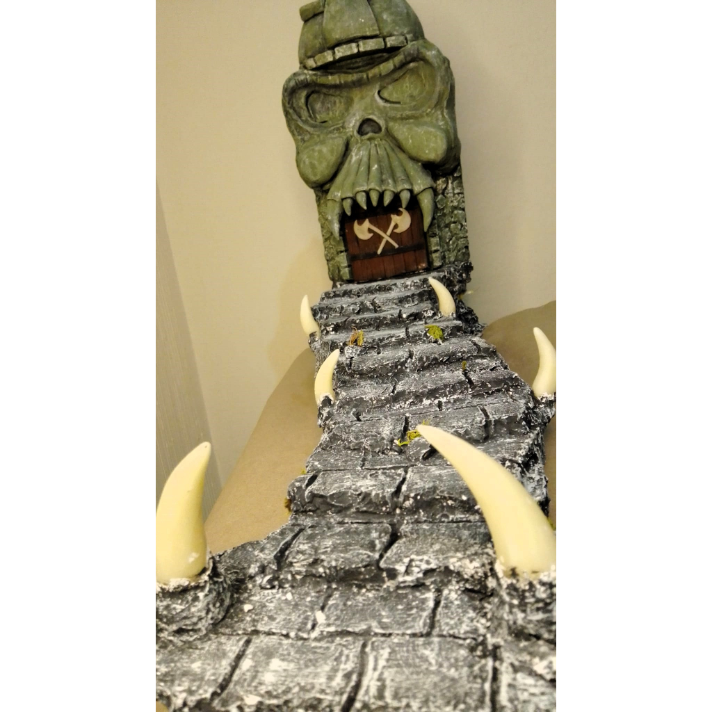 Diorama Cenário Artesanal Castelo Grayskull do He Man (Grande) Masters of the universe