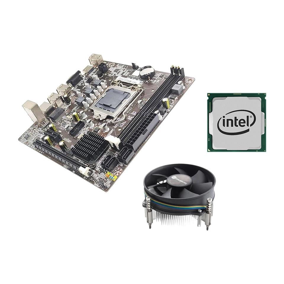 KIT Processador i3 Placa mãe e Cooler