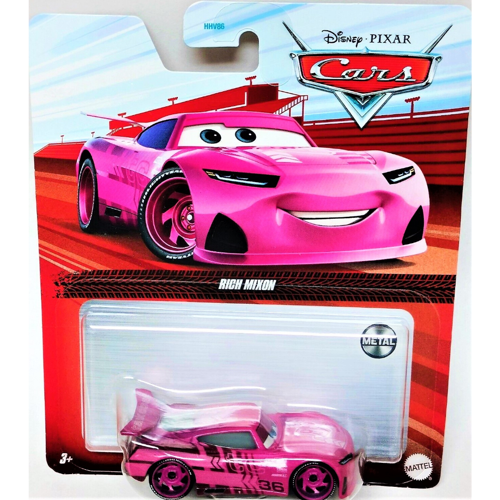 Disney Cars Rich Mixon #36 Next Gen Tank Coat Filme Carros