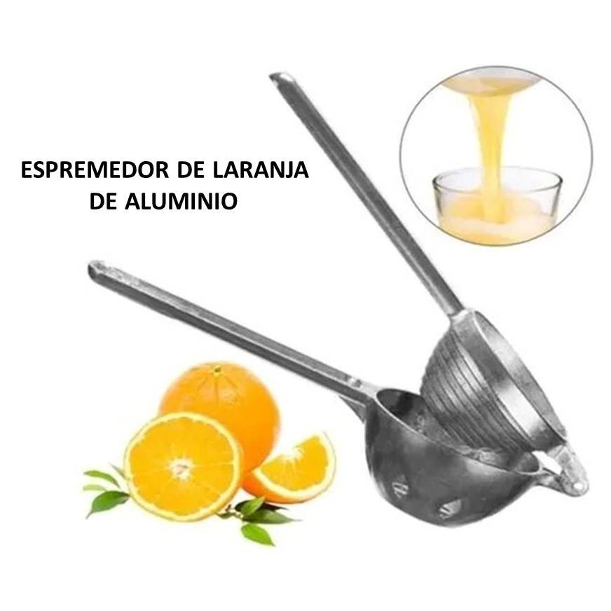 Espremedor de Laranja Manual Alumínio Fundido - Máquinas