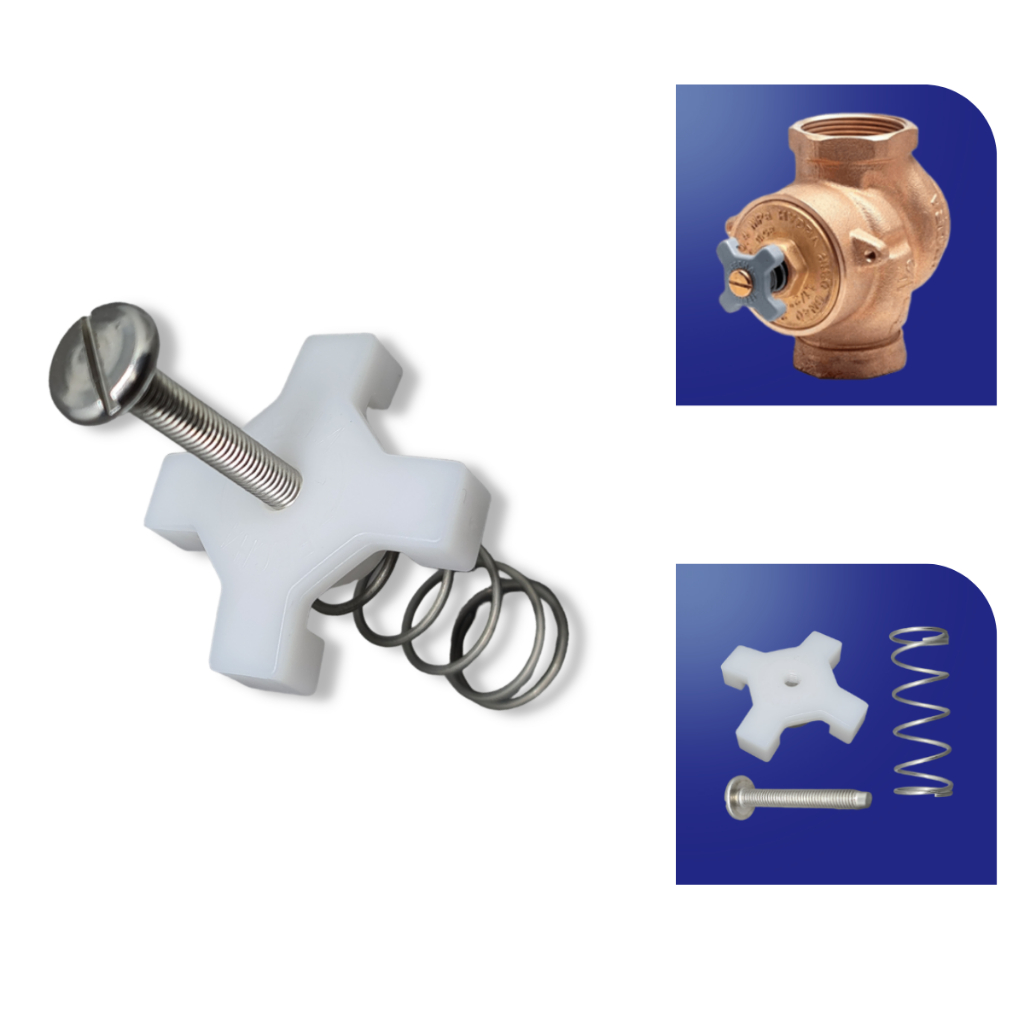 Kit Mola e Cruzeta para Valvula Hydra Max, Slim e Pro Inox