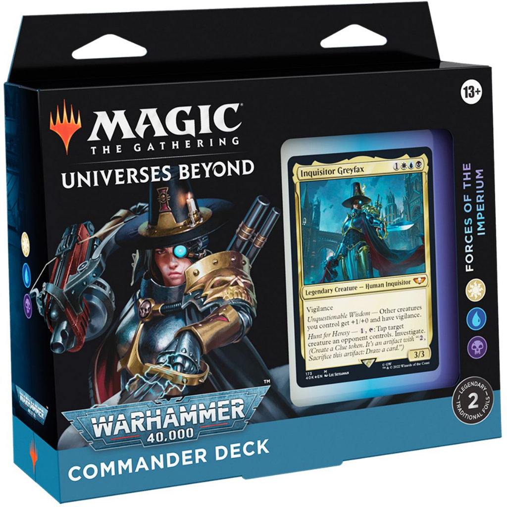 Magic Commander Warhammer 40k Forces Imperium Cartas Inglês | Shopee Brasil