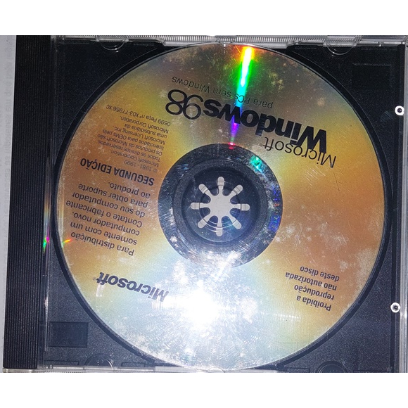 Programa Windows 98 SE - original - usado