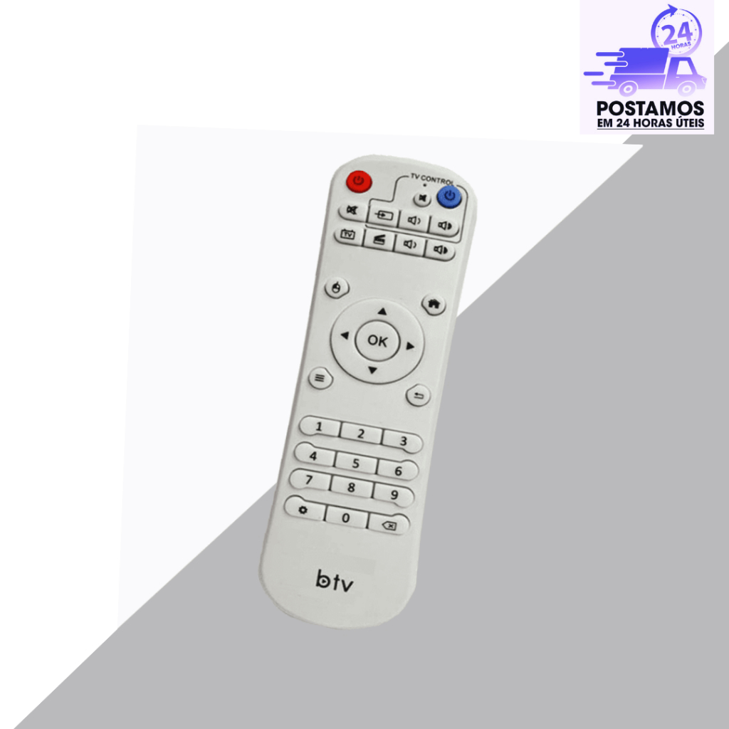 Controle Remoto Para Receptores BTV Controle | Shopee Brasil