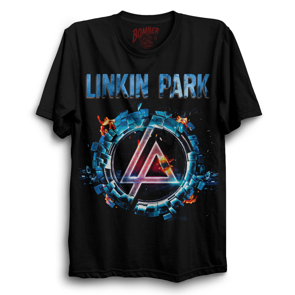 Camiseta Bomber Linkin Park Logotipo