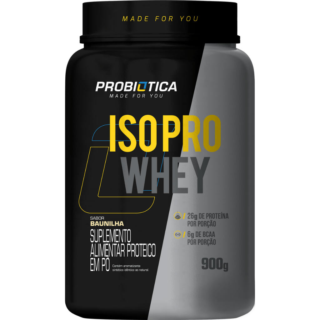 WHEY PROTEIN ISOLADO PROBIOTICA ISOPRO 900G